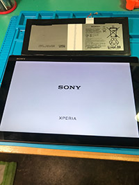 Xperia　Z4　バッテリー交換後